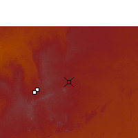 Nearby Forecast Locations - Hosea Kutako - Map