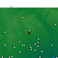 Nearby Forecast Locations - Conroe - Map